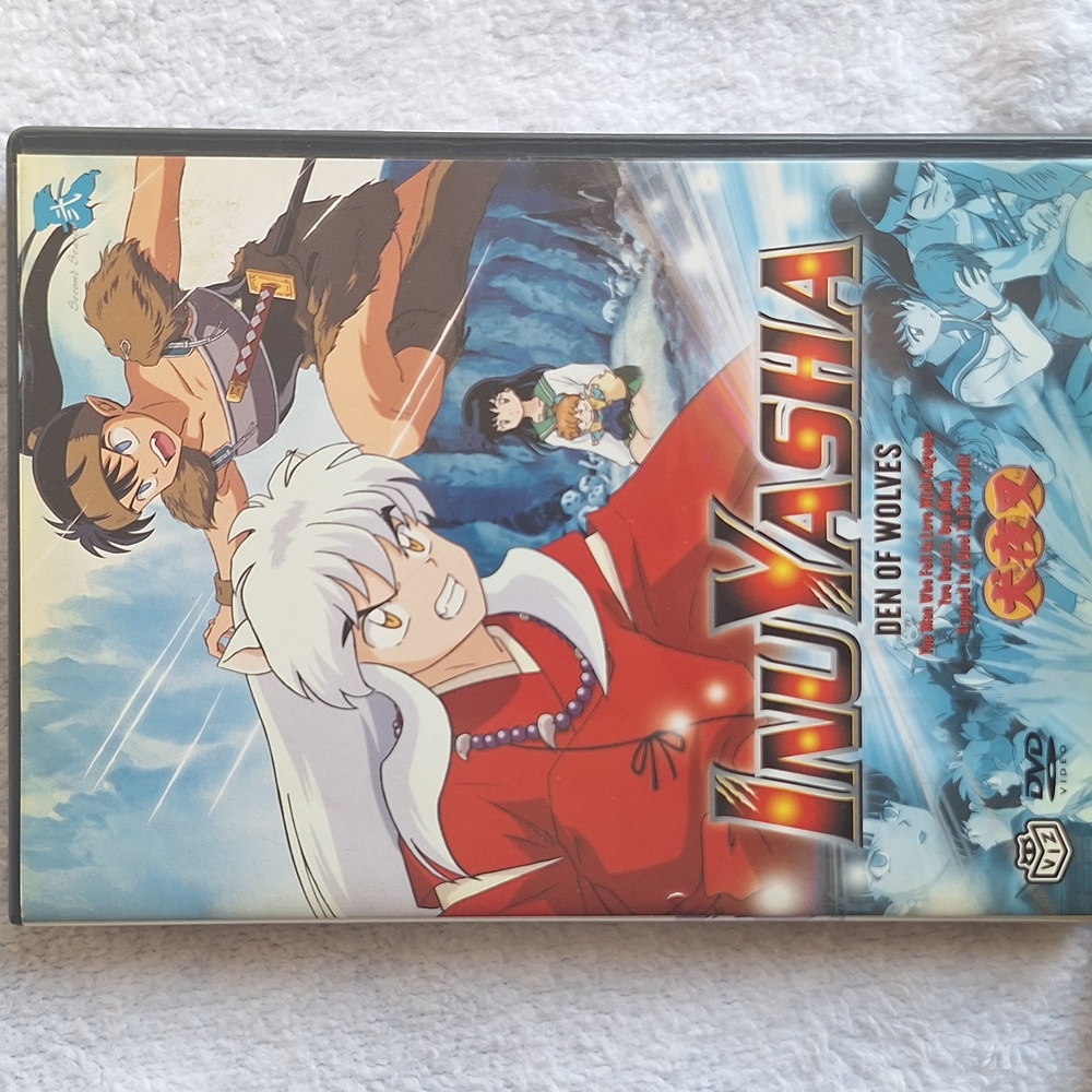 InuYasha DVD Set Den Of Wolves + Inuyasha The Movie 2 Dvd